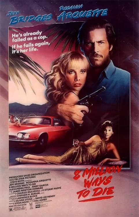 8 Million Ways to Die film posteri