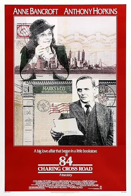 84 Charing Cross Road film posteri