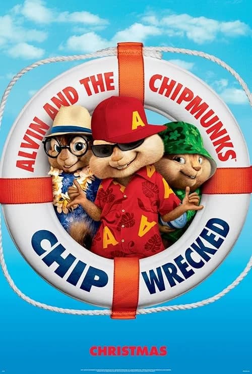 Alvin and the Chipmunks: Chipwrecked film posteri