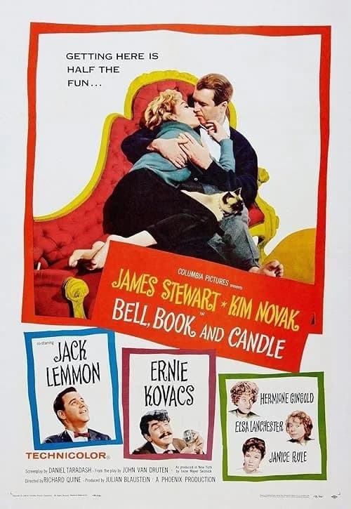 Bell Book and Candle film posteri