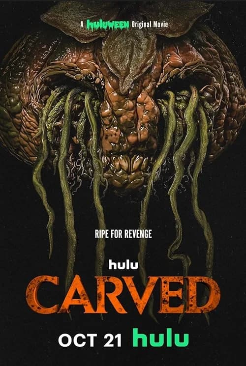 Carved film posteri