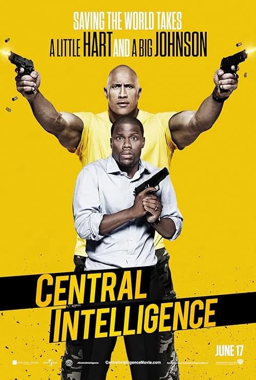 Central Intelligence film posteri