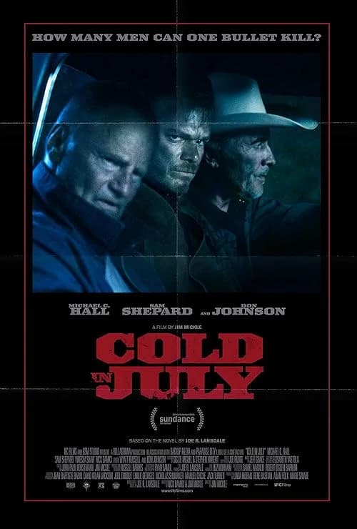 Cold in July film posteri