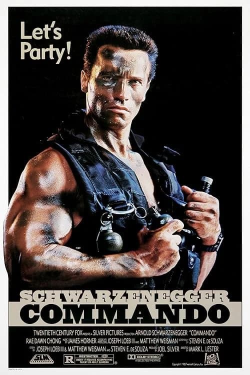 Commando film posteri