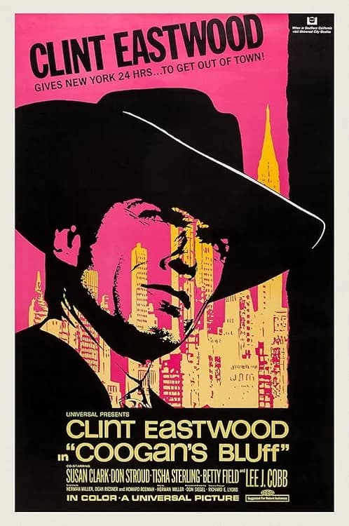 Coogan's Bluff film posteri