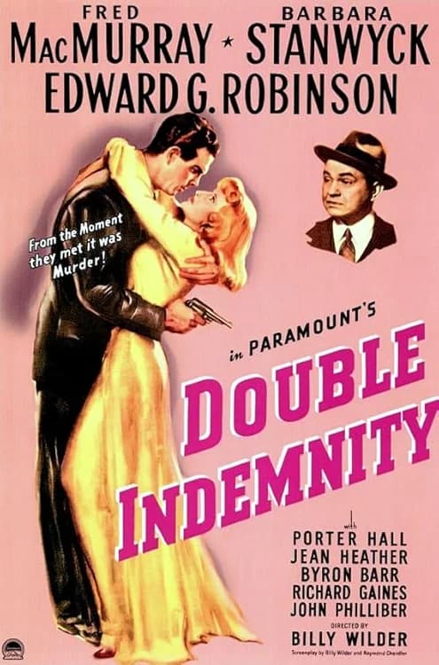 Double Indemnity film posteri