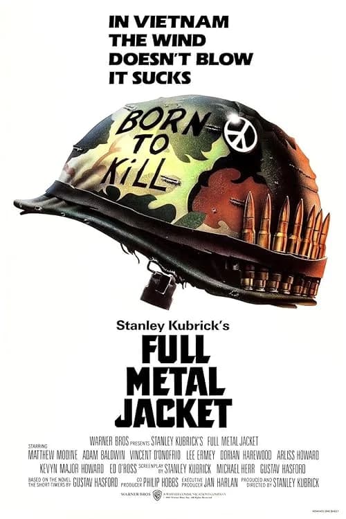 Full Metal Jacket film posteri