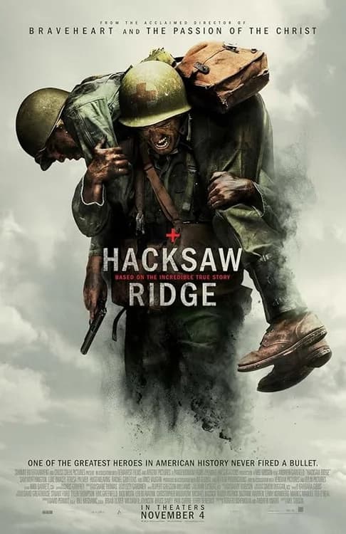 Hacksaw Ridge film posteri