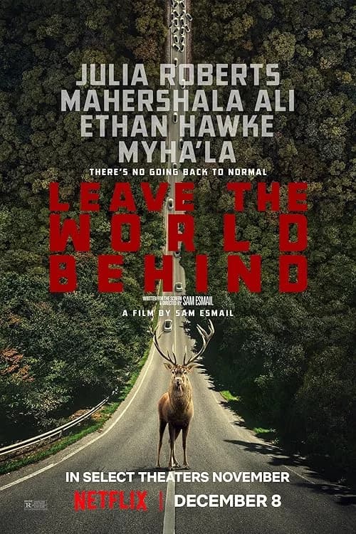 Leave the World Behind film posteri