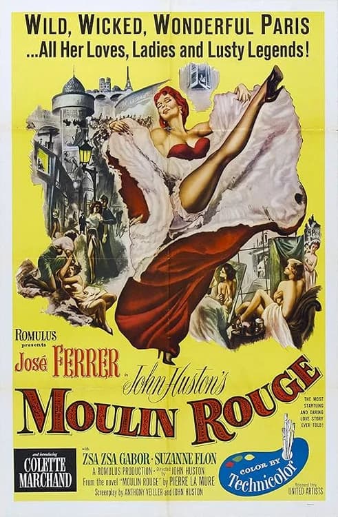 Moulin Rouge film posteri