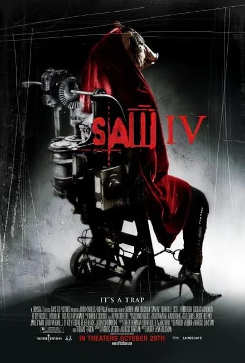 Saw IV film posteri