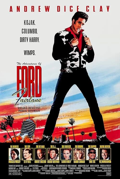 The Adventures of Ford Fairlane film posteri