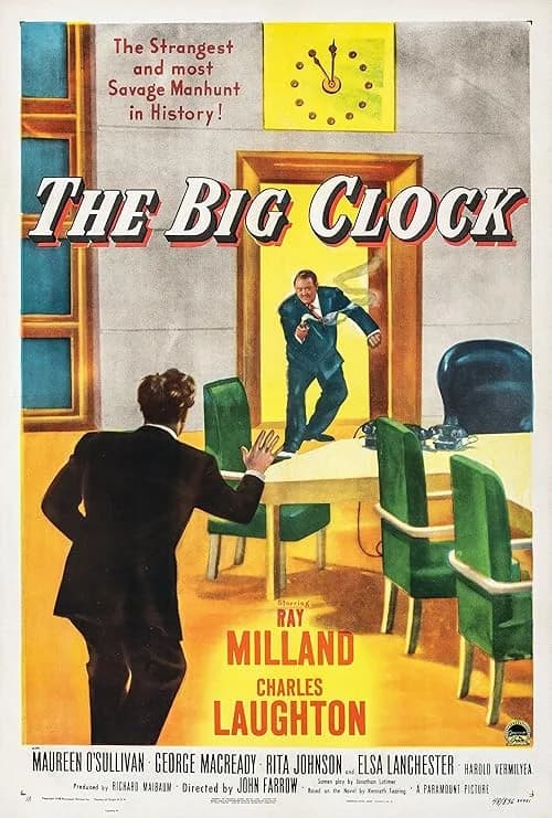 The Big Clock film posteri