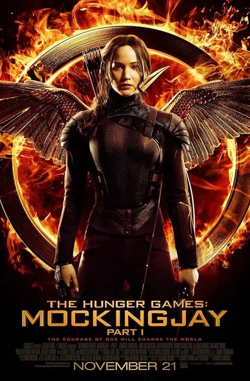 The Hunger Games: Mockingjay - Part 1 film posteri