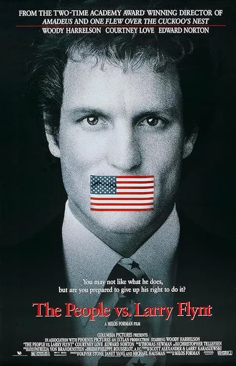 The People vs. Larry Flynt film posteri