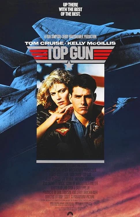 Top Gun film posteri