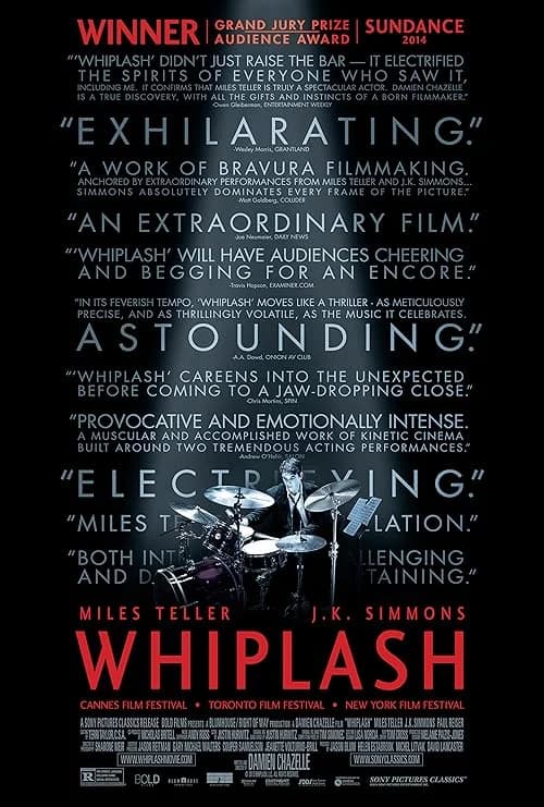 Whiplash film posteri