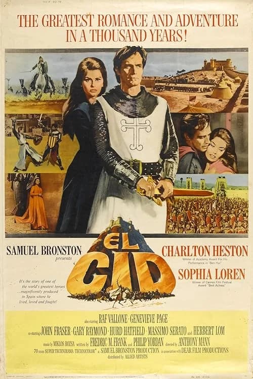 El Cid film posteri
