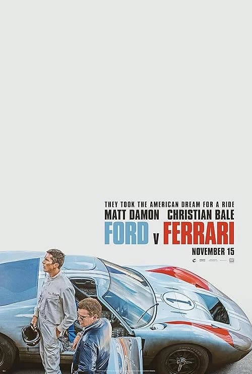 Ford v Ferrari film posteri