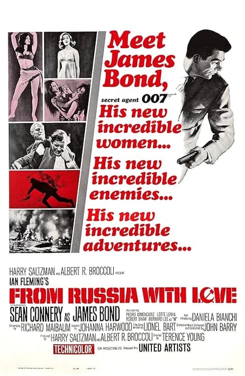From Russia with Love film posteri