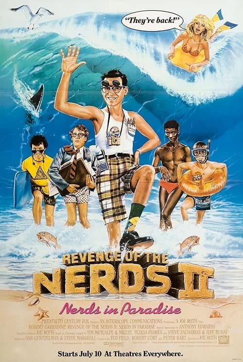 Revenge of the Nerds II: Nerds in Paradise film posteri